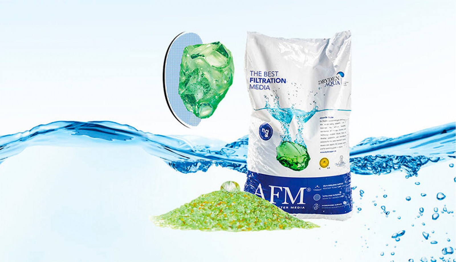 Активированный фильтрующий материал AFM предотвращает рост бактерий