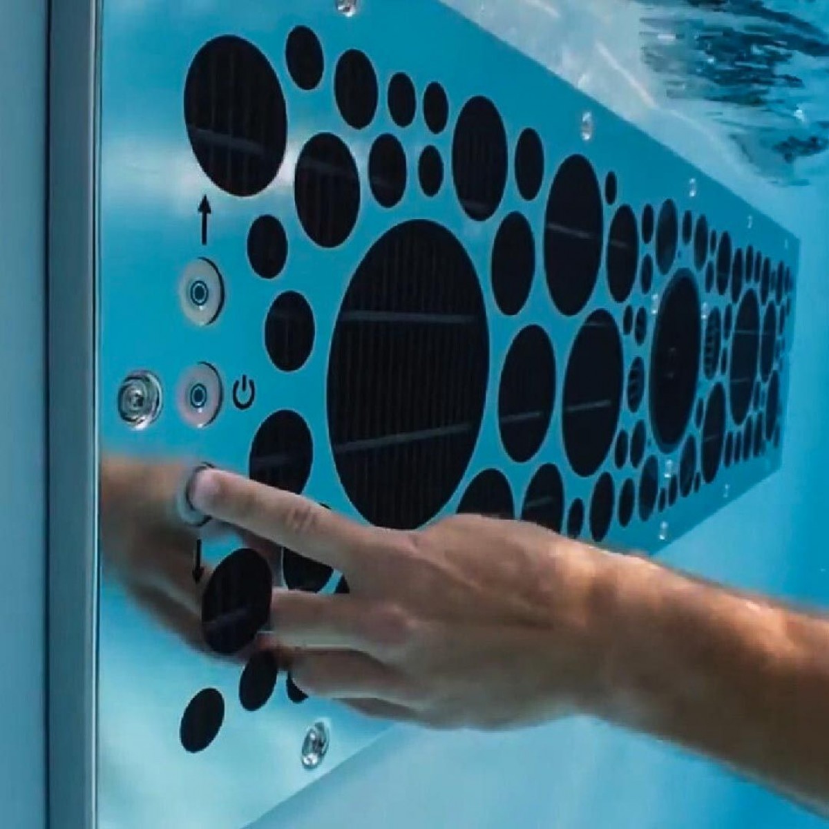 Противоток Speck Badu Jet Turbo Pro Design 1/2, 150 - 350 м3/ч (380 В) (комплект: насос, закладная, щит+пульт)