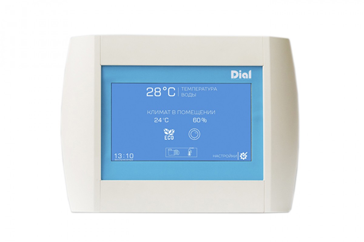 Блок управления бассейном СПРУТ с сенсорным дисплеем 7"