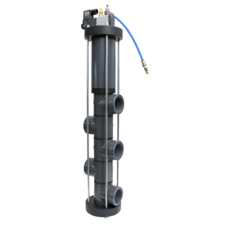 5-ти ходовой пневмогидравлический клапан И-РИ Ø110 - 5/DN100 с электромагн. кл-ном 230 В