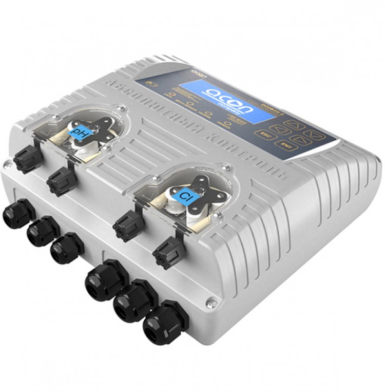 Станция химической дозации DOZBOX 2  датчиками и двумя насосами