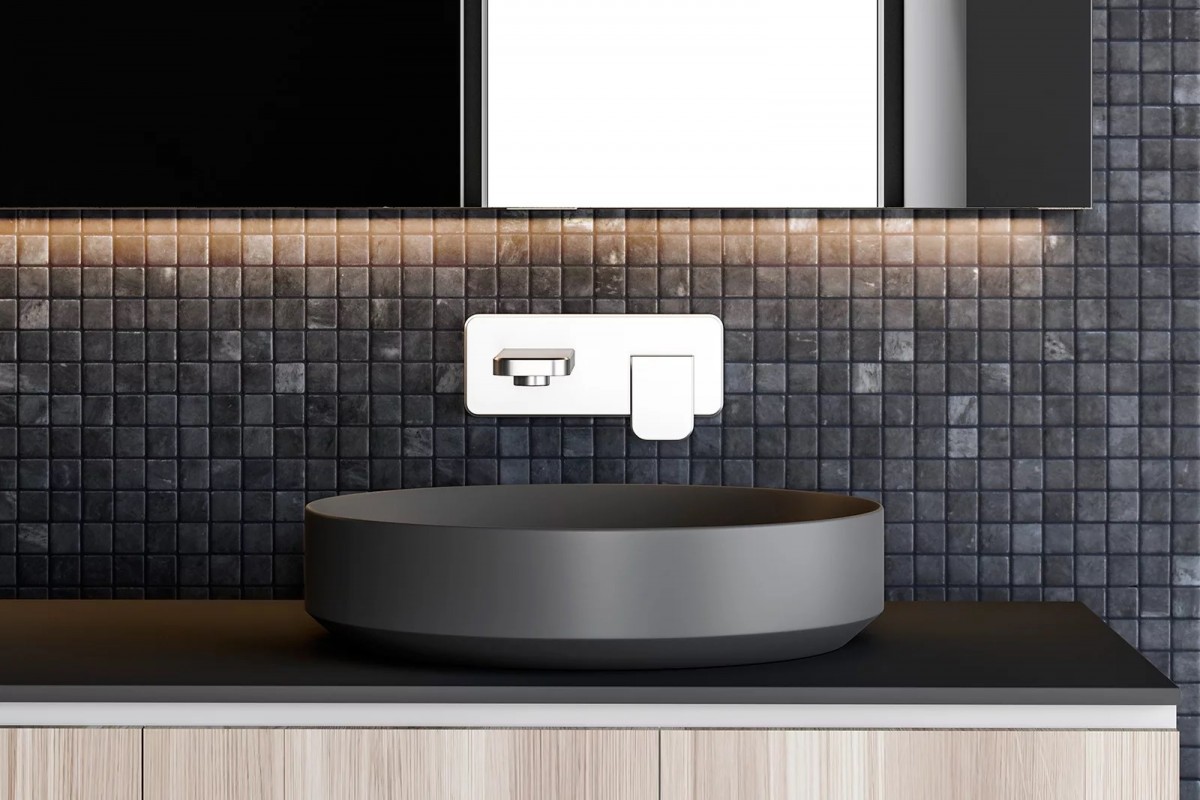 Мозаика стеклянная однотонная Ezarri Gemma Zircon