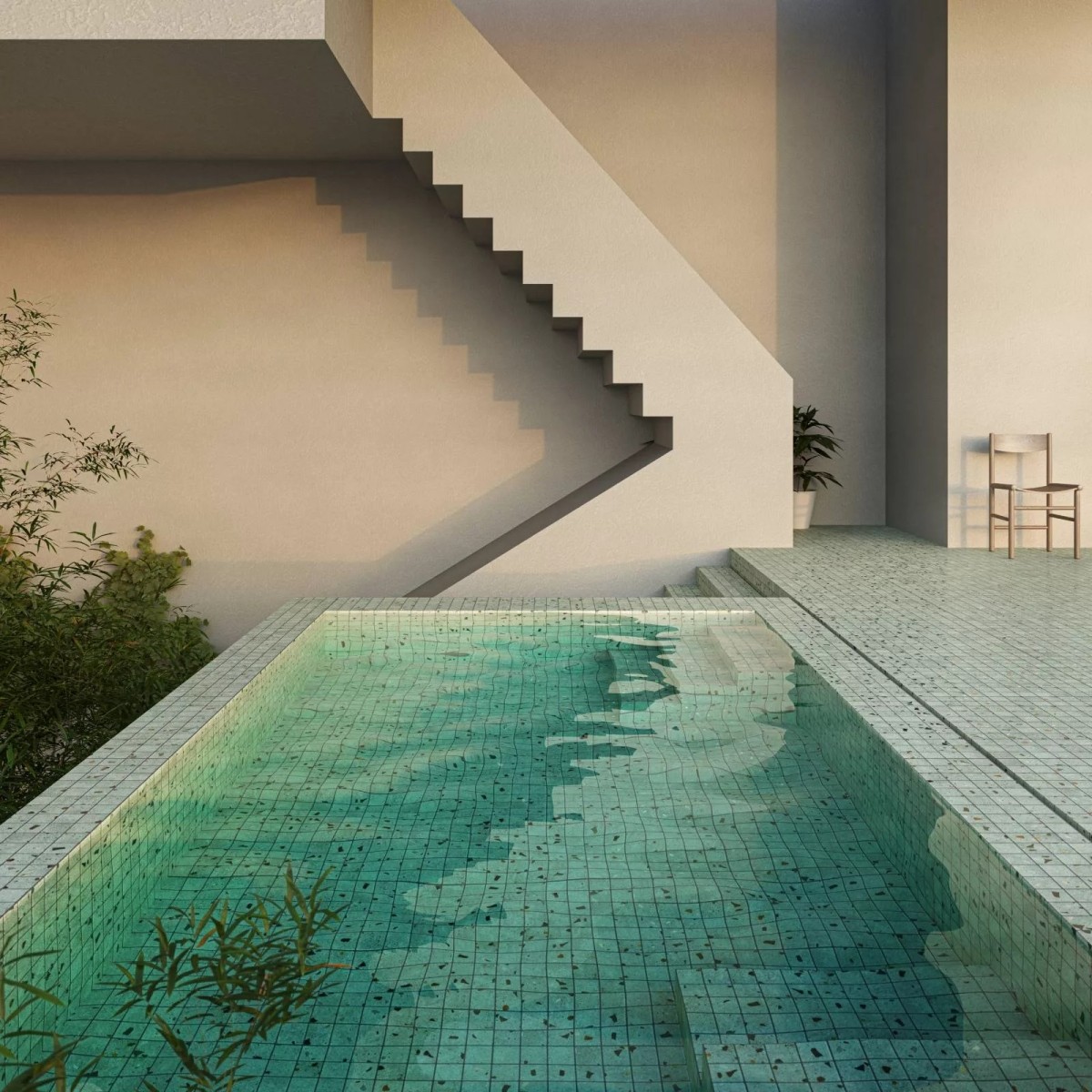 Стеклянная мозаичная смесь Ezarri Terrazzo Balinese 50