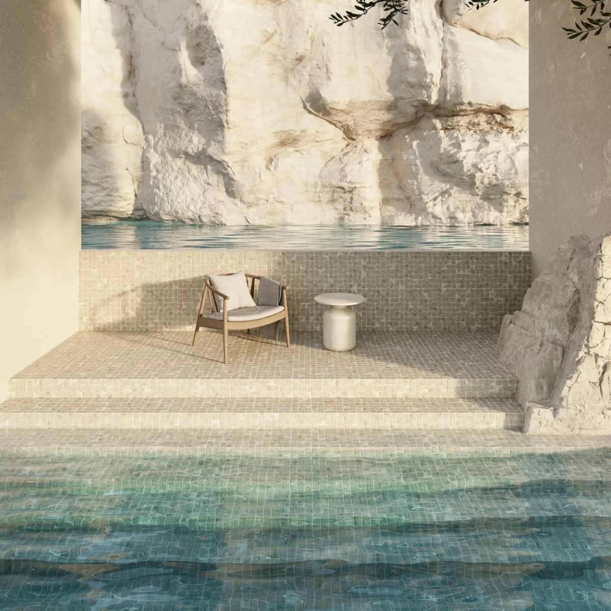 Мозаика стеклянная Ezarri Zen Ash 50