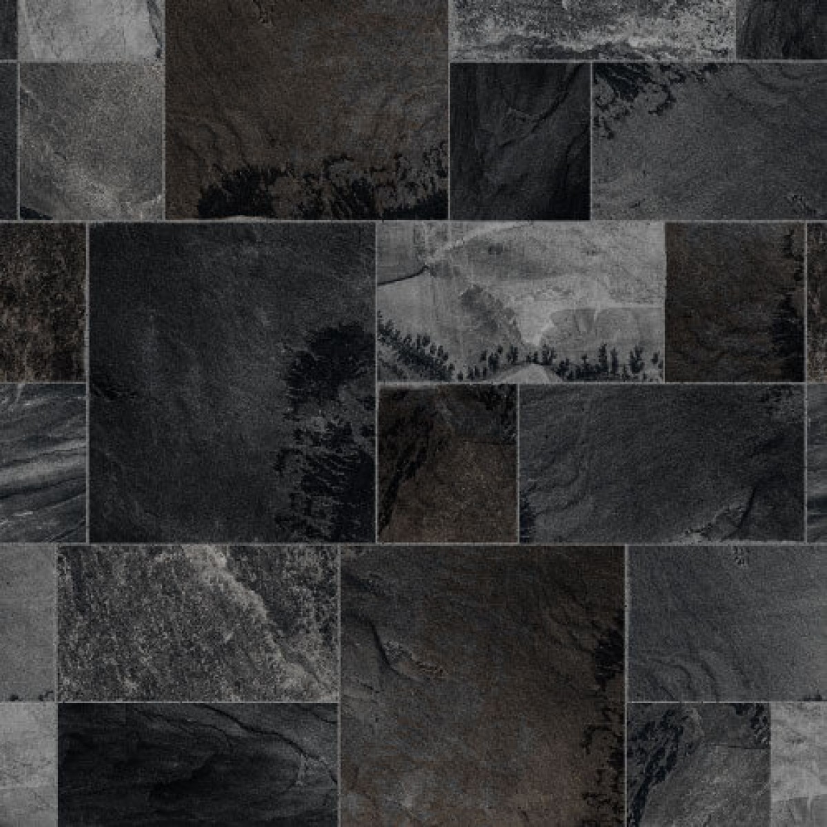 Пленка для бассейна ПВХ CGT Alkor AQUASENSE Signature 3D Brown Basalt 1,8мм 21х1,65м (41133900)