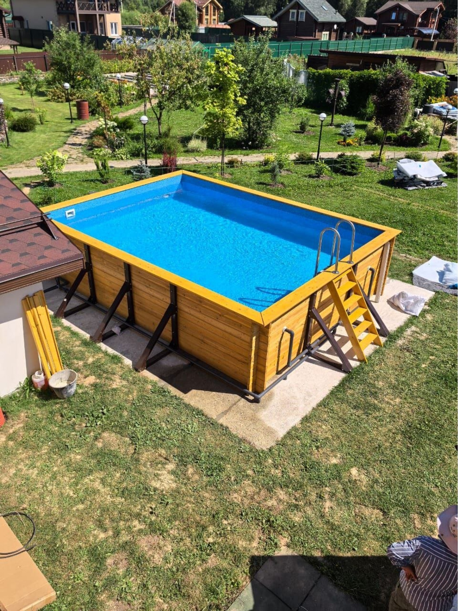 Каркасные бассейны