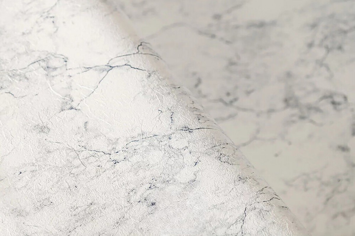 Пленка ПВХ для бассейна 1,65х21,00м "Alkorplan-Touch", "Vanity",3D, белый мрамор, текстурная /35517409