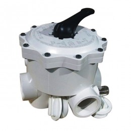 Боковой мультипортовый вентиль для фильтров с подключением 63/2" Piarpi для фильтров Pi London Multiport valve