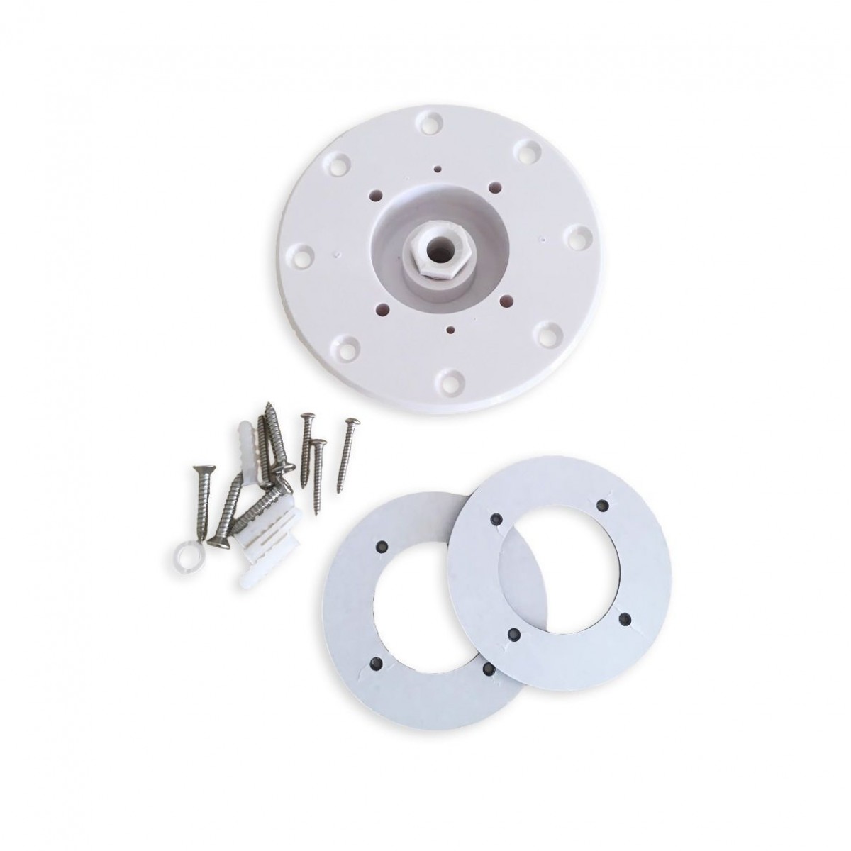 Прожектор светодиодный T201S 546LED 33 Вт RGB стальной (AISI-316) + закладная