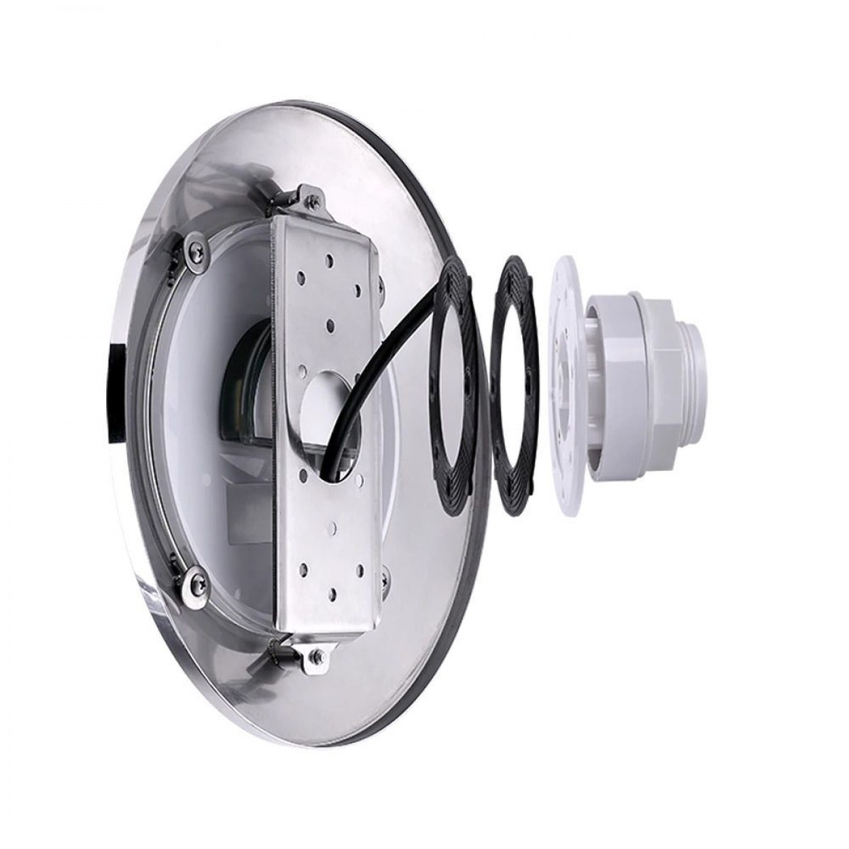 Прожектор светодиодный HJ-WM-SS270FGV, 252led 18W NW (AISI-316)