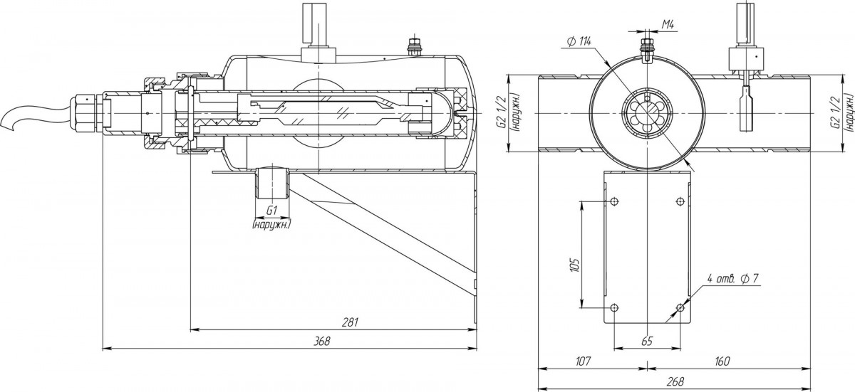 Установка УФ-обработки воды UVM-300 LITE с лампами среднего давления