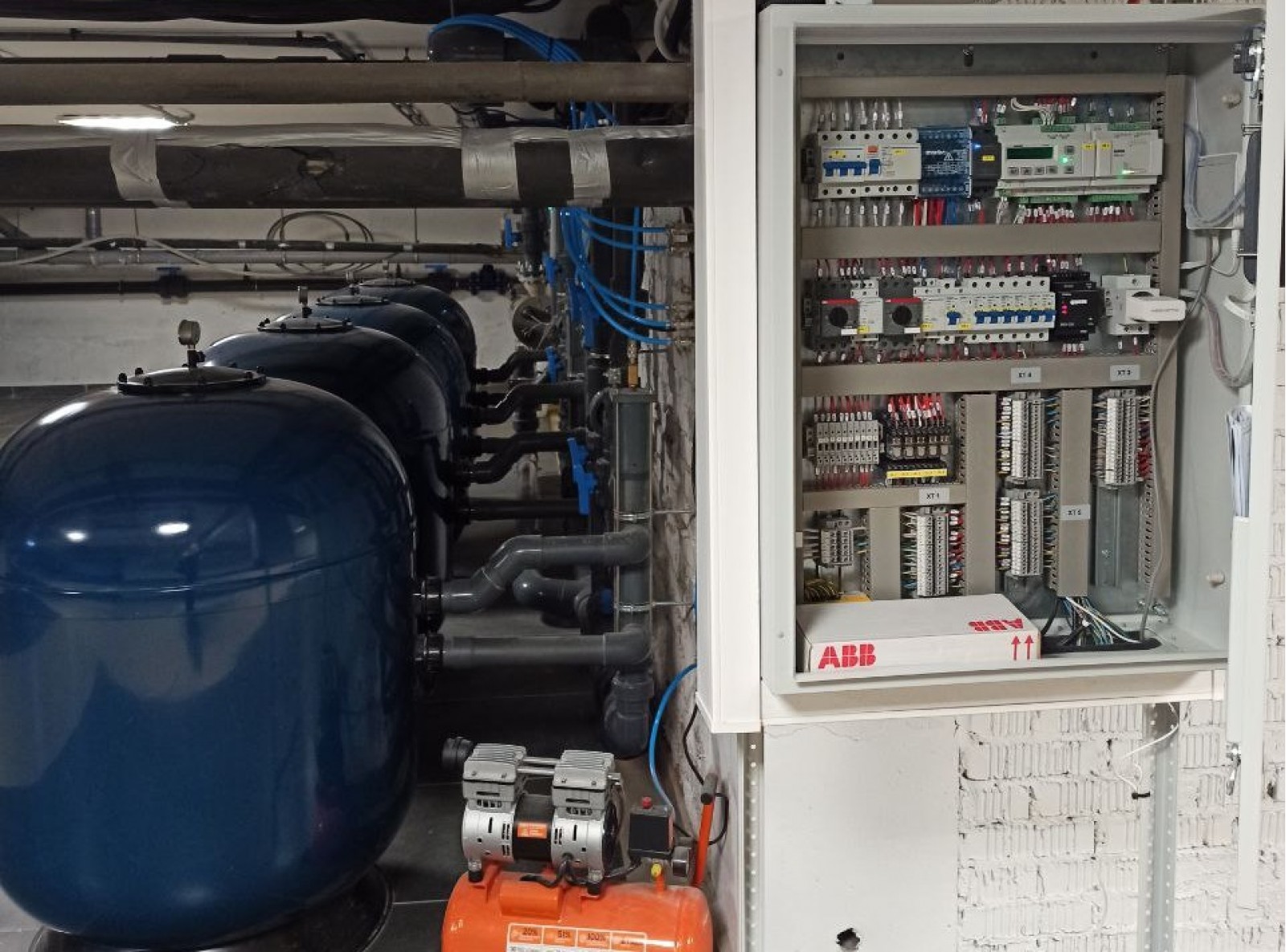 Системы управления бассейном