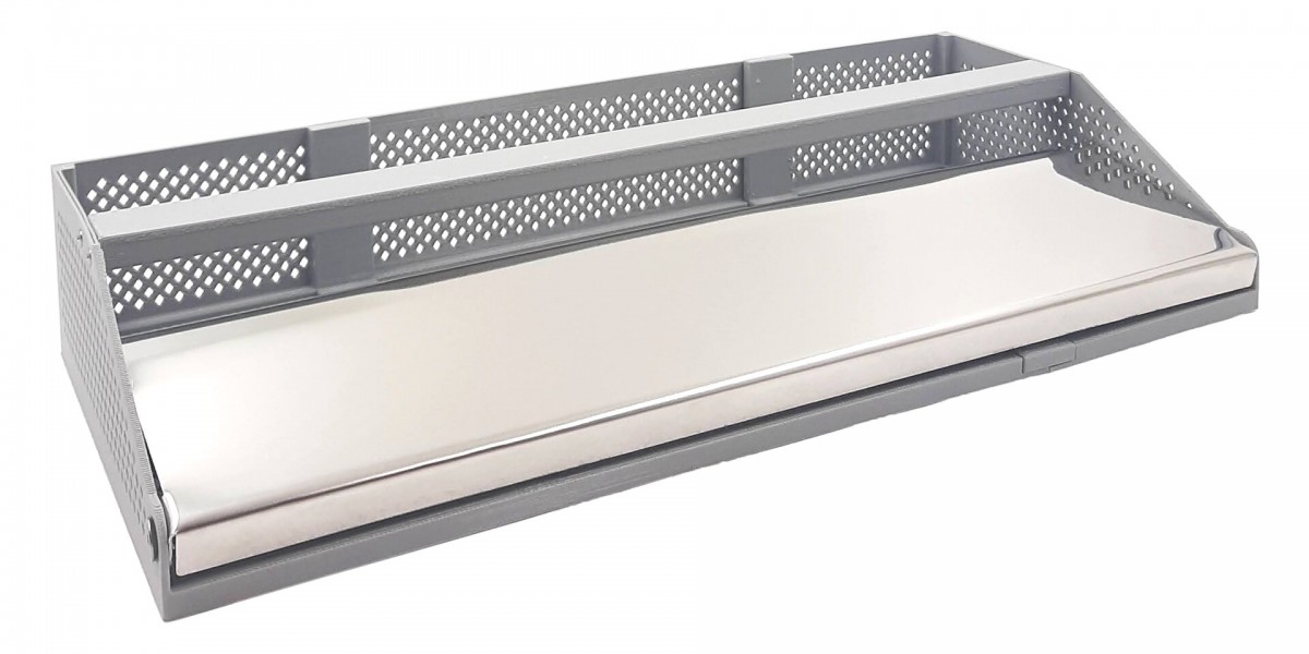 Узкий скиммер 2"  с выдвижной корзиной  из стали AISI-304